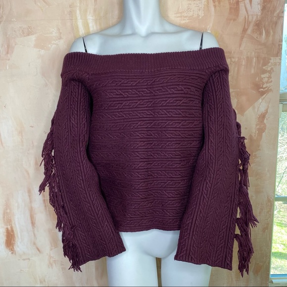 XXL RACHEL by Rachel Roy Knit Off Shoulder Sweater - Picture 3 of 7